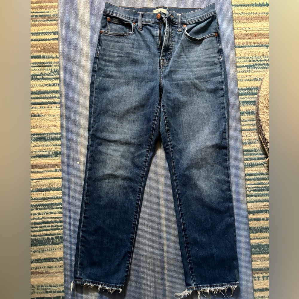 Madewell Indigo Denim Jeans